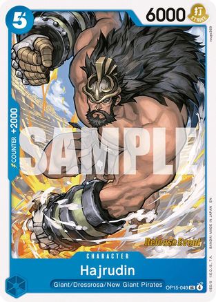 Hajrudin (OP15-049) - [Adventure on Kami's Island Release Event Cards]