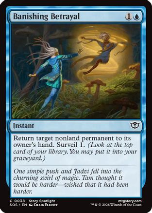 Banishing Betrayal  [Secrets of Strixhaven] Foil