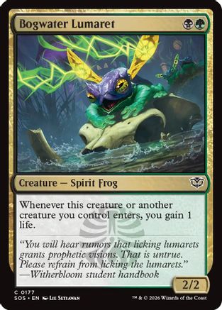 Bogwater Lumaret  [Secrets of Strixhaven] Foil