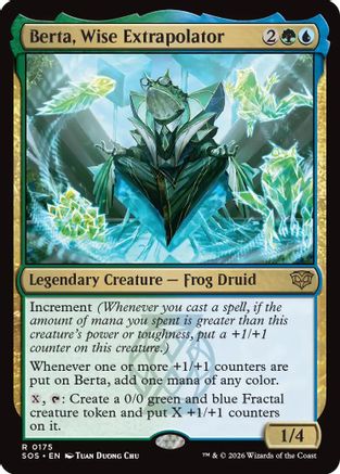 Berta, Wise Extrapolator  [Secrets of Strixhaven] Foil