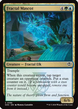 Fractal Mascot  [Secrets of Strixhaven] Foil