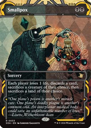 Smallpox  [Secrets of Strixhaven: Mystical Archive] Foil