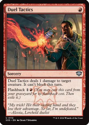 Duel Tactics  [Secrets of Strixhaven] Foil