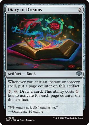 Diary of Dreams  [Secrets of Strixhaven]