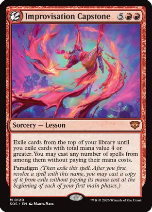 Improvisation Capstone  [Secrets of Strixhaven] Foil