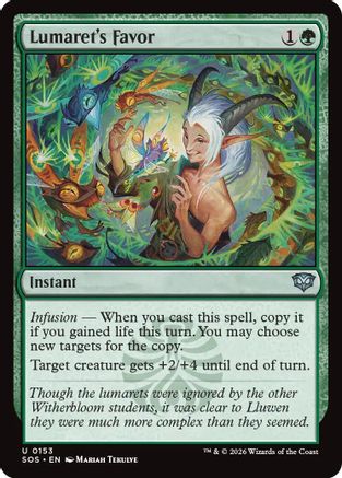 Lumaret's Favor  [Secrets of Strixhaven]