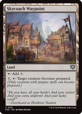 Skycoach Waypoint  [Secrets of Strixhaven]