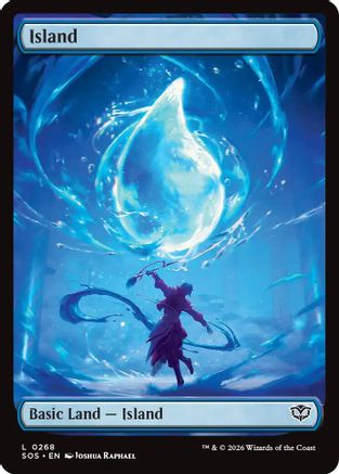 Island (0268)  [Secrets of Strixhaven] Foil
