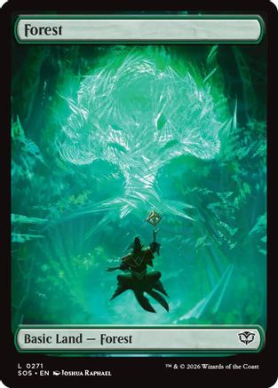 Forest (0271)  [Secrets of Strixhaven] Foil