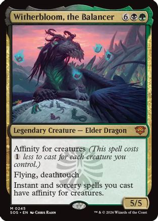 Witherbloom, the Balancer  [Secrets of Strixhaven]