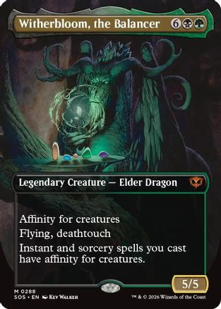 Witherbloom, the Balancer (Borderless)  [Secrets of Strixhaven] Foil
