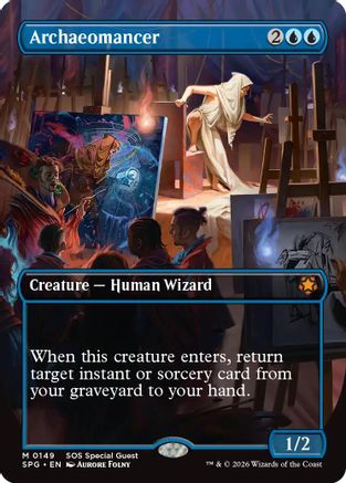 Archaeomancer (Borderless)  [Special Guests]