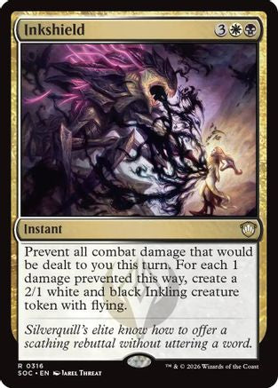 Inkshield  [Commander: Secrets of Strixhaven]
