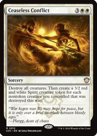 Ceaseless Conflict  [Commander: Secrets of Strixhaven]