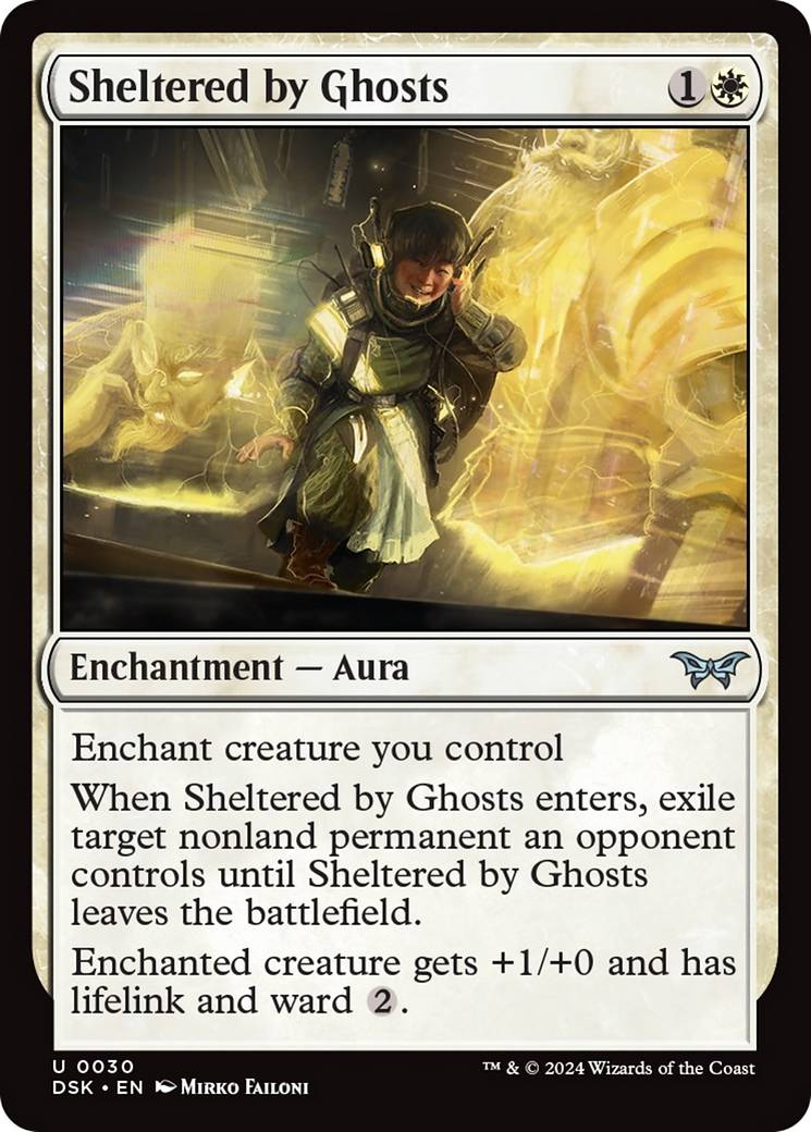 Sheltered by Ghosts [Duskmourn: House of Horror] Foil