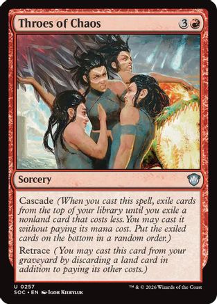 Throes of Chaos  [Commander: Secrets of Strixhaven]