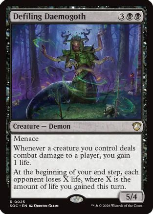Defiling Daemogoth  [Commander: Secrets of Strixhaven]