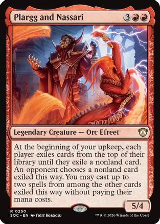 Plargg and Nassari  [Commander: Secrets of Strixhaven]