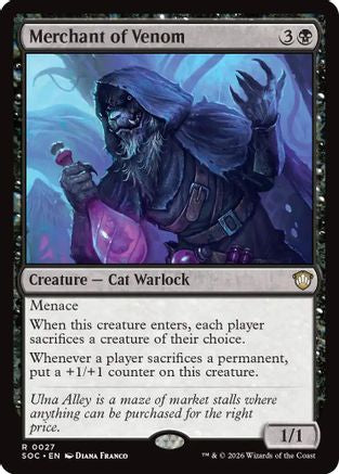 Merchant of Venom  [Commander: Secrets of Strixhaven]