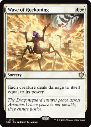 Wave of Reckoning  [Commander: Secrets of Strixhaven]