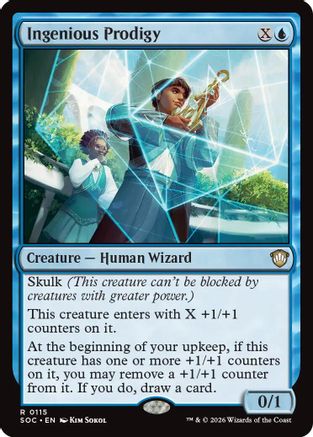 Ingenious Prodigy  [Commander: Secrets of Strixhaven]
