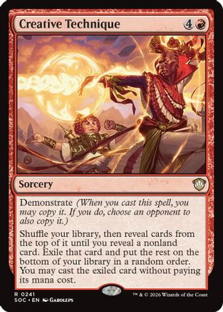 Creative Technique  [Commander: Secrets of Strixhaven]