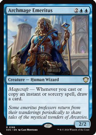 Archmage Emeritus  [Commander: Secrets of Strixhaven]