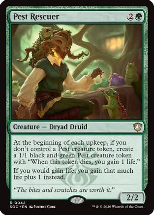 Pest Rescuer  [Commander: Secrets of Strixhaven]