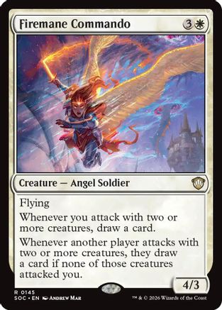 Firemane Commando  [Commander: Secrets of Strixhaven]