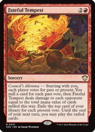 Fateful Tempest  [Commander: Secrets of Strixhaven]