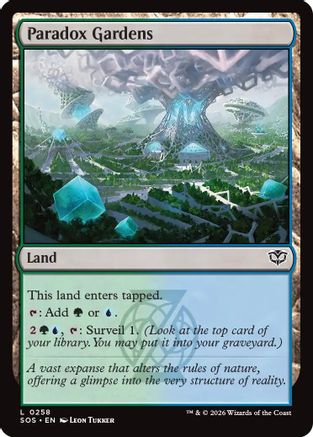 Paradox Gardens  [Secrets of Strixhaven] Foil