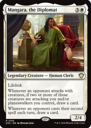 Mangara, the Diplomat  [Commander: Secrets of Strixhaven]