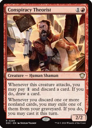 Conspiracy Theorist  [Commander: Secrets of Strixhaven]