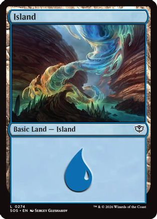 Island (0274)  [Secrets of Strixhaven]