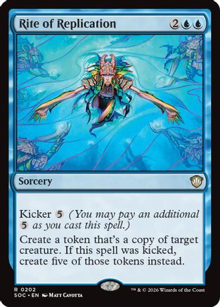 Rite of Replication  [Commander: Secrets of Strixhaven]