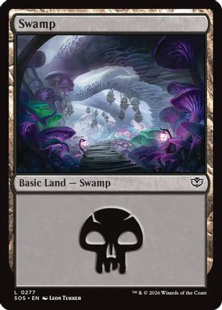 Swamp (0277)  [Secrets of Strixhaven] Foil