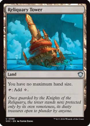 Reliquary Tower  [Commander: Secrets of Strixhaven]