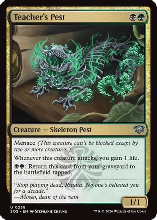 Teacher's Pest  [Secrets of Strixhaven] Foil