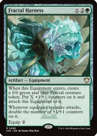 Fractal Harness  [Commander: Secrets of Strixhaven]