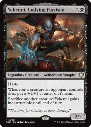 Yahenni, Undying Partisan  [Commander: Secrets of Strixhaven]
