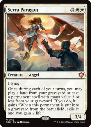 Serra Paragon  [Commander: Secrets of Strixhaven]