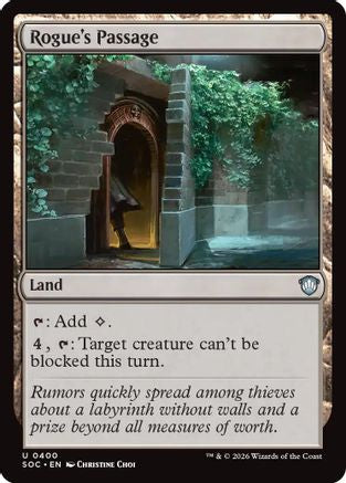 Rogue's Passage  [Commander: Secrets of Strixhaven]