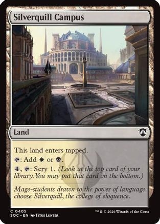 Silverquill Campus  [Commander: Secrets of Strixhaven]