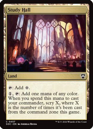 Study Hall  [Commander: Secrets of Strixhaven]