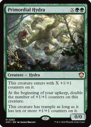 Primordial Hydra  [Commander: Secrets of Strixhaven]