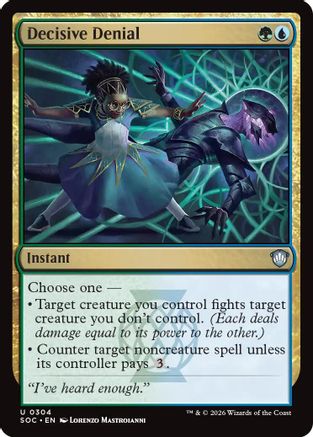 Decisive Denial  [Commander: Secrets of Strixhaven]