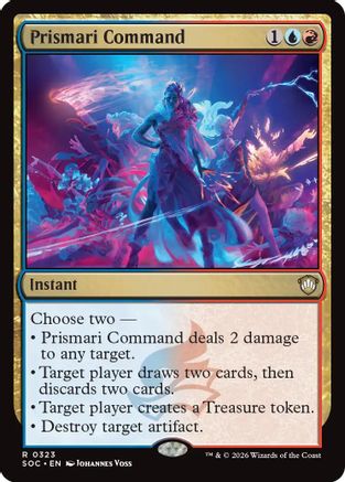 Prismari Command  [Commander: Secrets of Strixhaven]