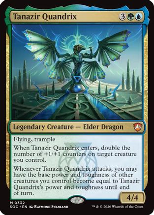 Tanazir Quandrix  [Commander: Secrets of Strixhaven]