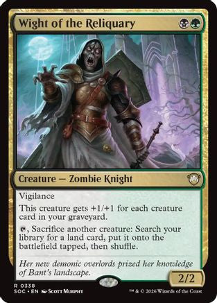 Wight of the Reliquary  [Commander: Secrets of Strixhaven]