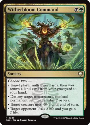 Witherbloom Command  [Commander: Secrets of Strixhaven]